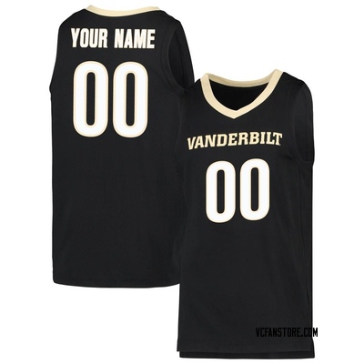 Custom NCAA Baseball Jerseys Vanderbilt Commodores Jersey Name and Number College Replica Cream