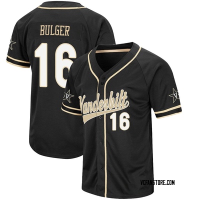 Women's Colton Regen Vanderbilt Commodores Replica Colosseum Baseball Jersey  - Black