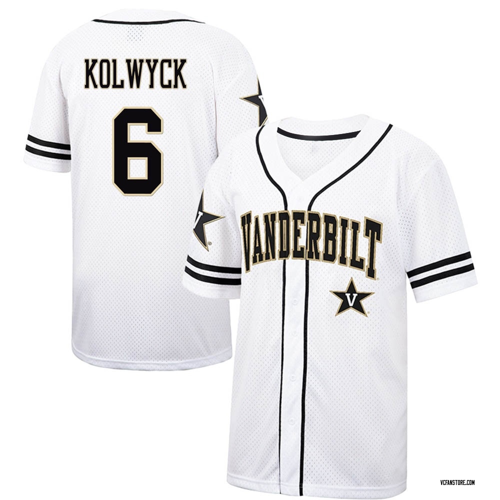 Trending] Get New Tate Kolwyck Jersey Vanderbilt Cream #22