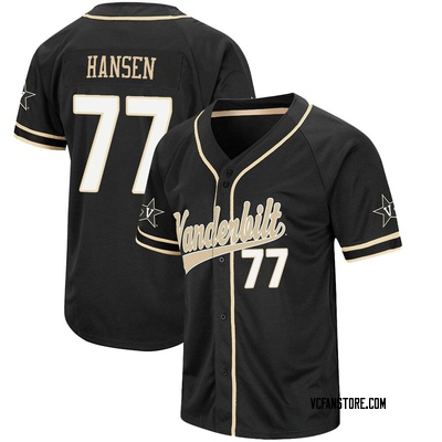 Men's ProSphere Olive Vanderbilt Commodores Military Appreciation Baseball  Jersey