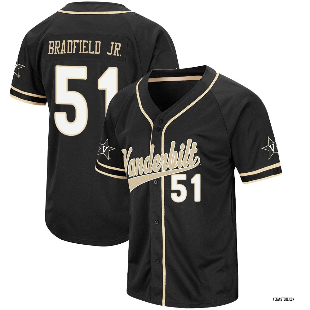 Hot] New Enrique Bradfield Jr Jersey Vanderbilt Cream #12