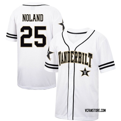 Men's Parker Nolan NC State Wolfpack Replica Baseball Jersey - White